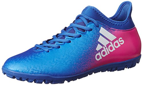 Adidas X 16.3 TF, Scarpe per Allenamento Calcio Uomo, Blu (Azul/Ftwbla/Rosimp), 44 EU