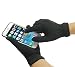 Produktbild Adento Touchscreen Handschuhe | für Damen und Herren Größe M | Geeignet fürs Smartphone, iPhone, Tablet | Outdoor Warm für den Winter | Schwarz