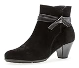 F Weite (Normal) Gabor Damen Stiefelette Größe 37 EU Schwarz (schwarz)