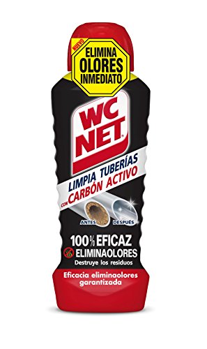 Wc net limpia tuberías con carbón activo