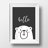 hello Bär Poster von Mr&Mrs Druck
