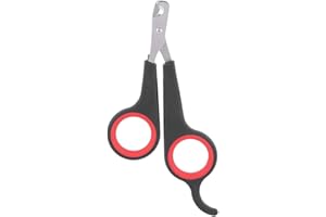 Redxiao Accesorios Esenciales para Jaulas de Pájaros, Herramienta de Aseo, Cortaúñas de Acero Inoxidable Sólido para Loros y Animales Pequeños