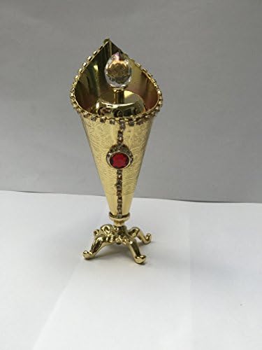 New Gold Metal Decorative Arabian Bakhoor Incense Burner Islamic Impressions