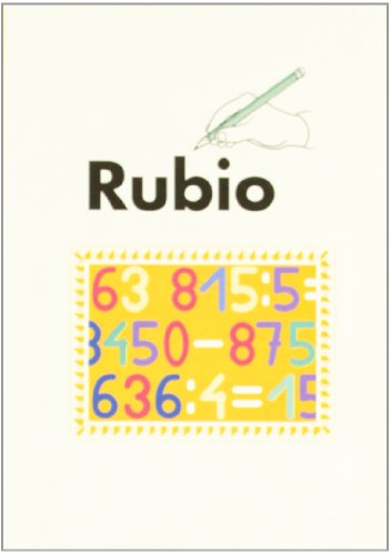 Ediciones Técnicas RubioEditorial Rubio PR18Cuaderno (Operaciones y Problemas) (Operaciones y Problemas RUBIO)