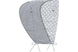 LIEBES VON PRIEBES Priebes Sonnensegel Johanna UV Schutz 50+ | Sonnendach mit Seitenschutz | Universal Sonnenschutz | Sonnensegel für Kinderwagen & Buggy