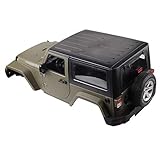Aus hochwertigem Kunststoff, ist die Mini-Jeep Körperabdeckung langlebig und nicht leicht zu verformen