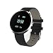 Produktbild PowerLead Smart Watch, Bluetooth Uhr Pulsmesser Alkohol Allergie Erkennung Sport Tracker Schlafen Blutdruck Aufruf Alarm