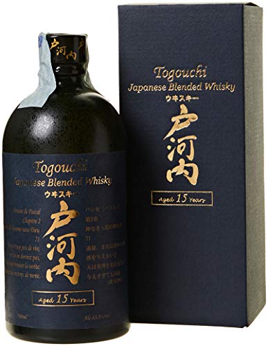 Togouchi Togouchi Japanese Blended Whisky Invecchiamento 15 Anni - 700 ml