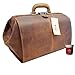 Produktbild BARON of MALTZAHN - Arzttasche - Doktortasche BONHOEFFER aus braunem Leder incl. Lederpflege