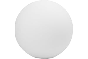 VILLCASE Paralume di ricambio, vetro G9, paralume di ricambio per lampada da tavolo, lampada da terra, lampada a sospensione, 8 cm, in vetro satinato