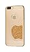 Produktbild iShield® 8 Plus/7 Plus mit Crystals von Swarovski® Luxus Hülle /Schale / Schutzhülle für iPhone 8 Plus/7 Plus aus satiniertem Aluminium mit Swarovski® Elementen, Marke und Model: iShield® 8 Plus/7 Plus Hülle König Apfel (Gold)