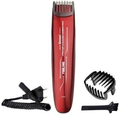 Kemei Sp Professional Beard Trimmer (Red)
