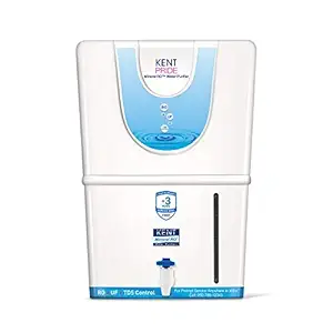 KENT Pride Mineral RO Water Purifier, White, 8 L
