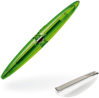 usus.i lime + clip (exclusively at Amazon) +++ ballpoint pen with MAGNETIC MECHANICS SYSTEM +++ made of high quality polycarbonate +++ BERLIN DESIGN +++ black ink