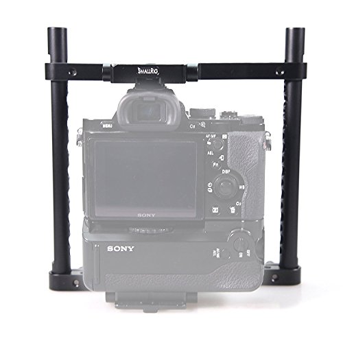 SMALLRIG Cage Support pour Canon  Nikon  Sony  Panasonic GH3 GH4 avec Batterie Grip  Hauteur Adjustable 1750