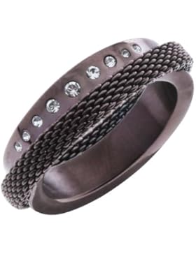 Skagen Damen Ring Edelstahl Swarovski JRSD016