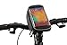 Produktbild Tofern Fahrrad Radfahren Lenkertasche Lenker Beutel Handy Halterung Bildschirm Touch Tasche geeignet für iPhone Samsung LG Sony HTC mit Bildschirm 4~5.7 Zoll - M 4,8 Zoll