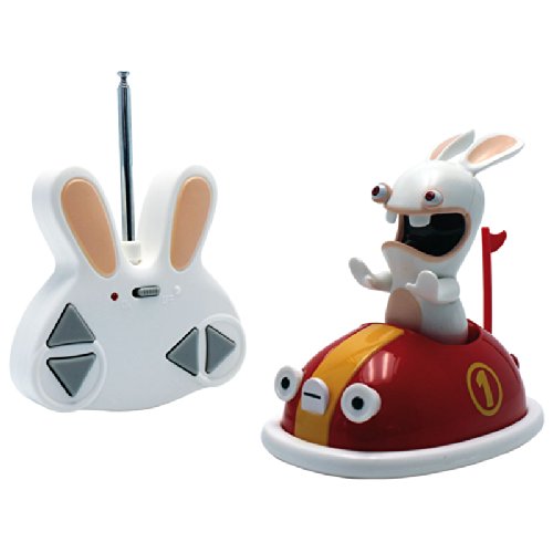 Preisvergleich Produktbild Autoscooter mit Rabbid (ferngesteuert), rot, 10cm