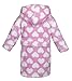 Baby Girls Printed Fleece Robe with Hood (6/12 months)
