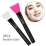 CALIDAD DURADERA ÚLTIMO LARGO TIEMPO: con el aplicador de silicona, este cepillo suave para máscara facial es lo suficientemente firme como para usarlo durante un largo período de tiempo para aplicar capas finas de productos de cuidado de la piel de manera uniforme.