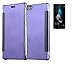 Produktbild Huawei P8 Lite/ALE-L21(2015) Smart Case Hülle mit Panzerglas,ISENPENK Ultra Slim Electroplate Überzug Spiegel TPU+PC(PU Leder Verbinden) Leder Case,Original Flip Bookstyle Wasserdicht Shockproof Anti Slip Protection Stoßfest Leder Tasche,Clear Durchsichtig Transparent Frontabdeckung Outdoor Stoßdämpfend Plating Mirror Schutzhülle Handyhülle für Huawei P8 Lite/ALE-L21(2015) 5.0Zoll-[lila]+Panzerglas/Schutzfoile/Scutzglas