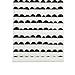 Produktbild Ferm Living Half Moon Wallpaper - Black