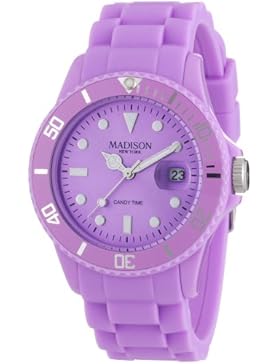Pastell Lila Madison New York Candy Time Unisex Armbanduhr