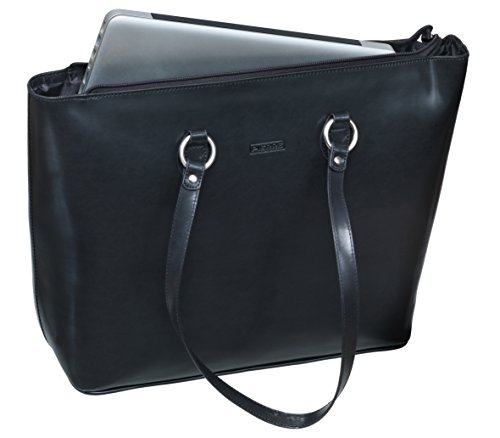 Elba 948988 – Laptop-Tasche 15.4″,Leder, schwarz - 2