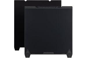 Creality K1-Drucker-PEI-Bauplatte, Hervorragende Haftung, Hohe Festigkeit und Verschleißfestigkeit, Hohe Ebenheit, Einfache Modellentfernung, für Ender-3 V3 KE SE, S1 S1 Pro, Ender-5 S1,K1(235x235 mm)
