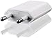 Produktbild primeTEQ Apple MD813ZM/A A1400 5W USB Power Adapter Original Ladegerät Netzteil Netzstecker inkl. primeTEQ Schulzfolie für iPhone 5/5S