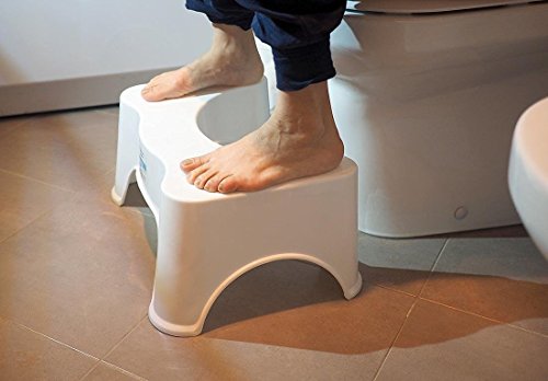 Toilettenhocker Twinzen Potty, für eine bessere Körperhaltung auf der Toilette und effektive Bekämpfung von Verstopfung und verschiedenen Problemen auf der Toilette, empfohlen von Ärzten - 9