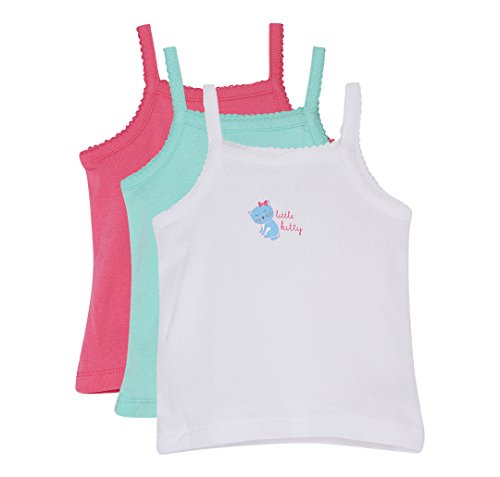 FS Mini Klub Baby Girls Tank Tops- Pack of 3 (88EGTCA0703 GREEN COMBO_NB, Green, 0) RS.199 (60.00% Off) - Amazon