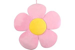 AOOPOO Materassino da bagno a forma di fiore, cuscino da bagno per neonati portatile, imbottito e pieghevole, per vasca da bagno (Rosa)