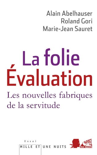 couverture de : La folie &eacute;valuation