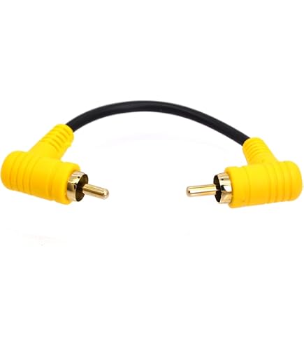 Cavo AUX Estensione 90° - 3,5 Mm Maschio A Femmina, Lunghezza 10 Cm, Per Collegamenti Angolati