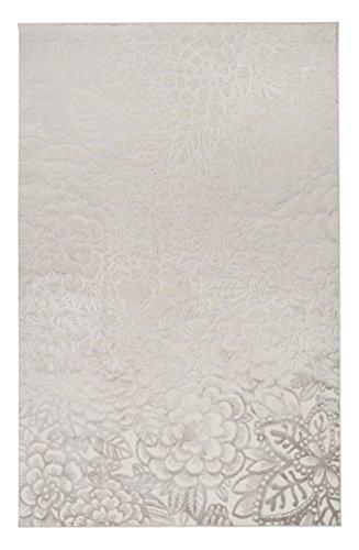 Vallila CM000843-74 Carina Gewebt Teppich, Chenille, beige, 140 x 200 cm