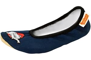 YUMP YUMPZ - Freche Gymnastikschuhe aus Baumwolle - Turnschläppchen/Saalturnschuhe/Ballettschuhe/Flats in verschiedenen Größen.