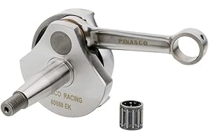 PINASCO ALBERO MOTORE ANTICIPATO BIELLA CROMATA CONO 20mm CORSA 51mm PIAGGIO APE 50 VESPA PK 50 XL HP Art. 25080888