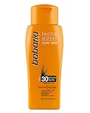 babaria aloe vera balsamo reparador wasserfest babaria Aloe Vera Sonnenmilch SPF 30 200 ml