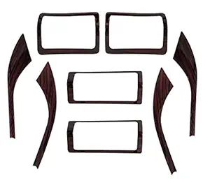 Automaze Interior Decoration Wooden Kit For XUV500 All Models, XUV-500 Car Accessories (Power Window 8 Pc)