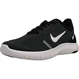 nike flex contact 2  Nike Flex Experience RN 8 (GS), Zapatillas de Atletismo para Niños, (Black/White/Cool Grey/Reflect Silver 001), 35.5 EU