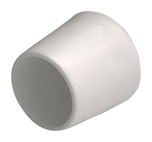 Preisvergleich Produktbild 4 Stück Home Xpert Stuhlbeinkappe, Stuhlbeinschutz, Stuhlkappen, rund, Kunststoff in weiß Ø 25 mm