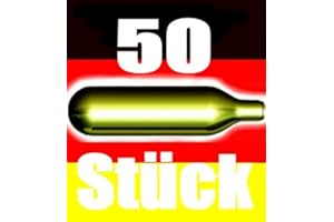 ‎NEMT NEMT 50 Be 50 Stück CO2 Bierkapseln für alle Bierzapfanlagen mit 16 g CO2 ohne Gewinde kompatibel zu Biermaxx Zapfprofi etc.