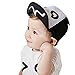 Produktbild Kinder Hut LMMVPKinderhut Schirmmütze Sun Cap Sommer Baseballmütze Baby Unisex Mütze Outdoor Camping Strandhut Sommerhut Kinder Mütze Cap Hut Baby Junge Kappe Hut Sonnenschutz (Schwarz)