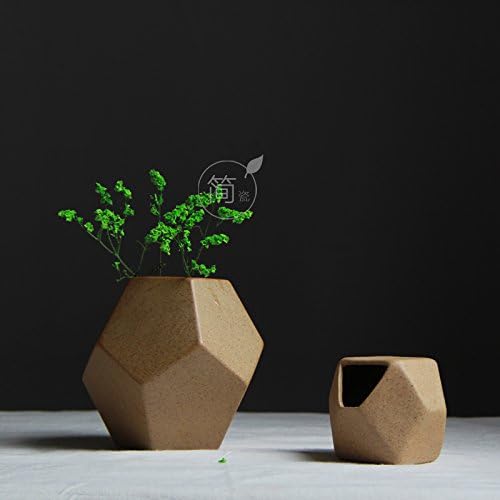 Maivas Ceramic Ornaments Decoration Vase Small Dry Flower Water Training Desktop,Big And Small