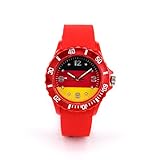 Gogogo Fußballfans WM Nationalflagge Uhr Quarzuhr Deutschland-Flagge