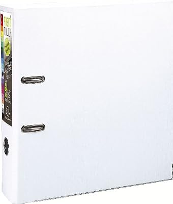 Exacompta Prem'Touch Classeur à Levier A4 80 mm Blanc