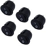 ✔️ Lieferumfang: 5x Kippschalter (10A/125V | 6A/250V) | Marke: mmtrade