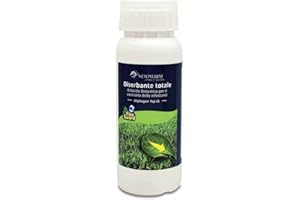 NEW PHARM Glifosate Diserbante Totale Erbicida 500 mL Contro infestanti foglia larga e stretta