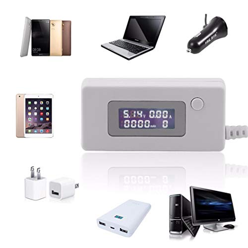 Preisvergleich Produktbild Fantiff Mini-LCD-Digitalanzeige Stromspannung Ladegerät USB-Tester Spannungsmesser